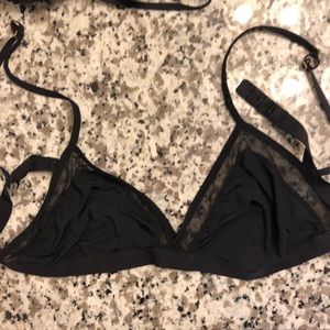 Madewell Black Bralette